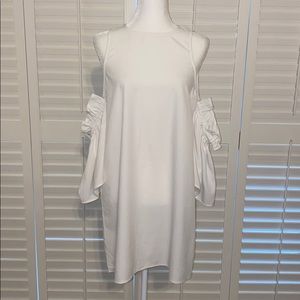 Off shoulder BOOHOO shift dress